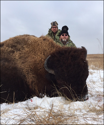 South Dakota bison (buffalo) hunting