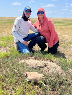 Jean and Chris Husband and Wife Hunters