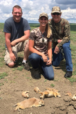 Family Prairie Dog Hunting in South Dakota