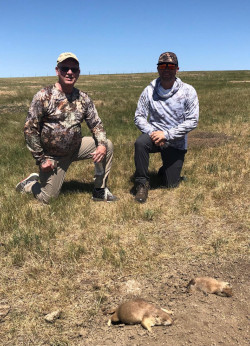 Prairie Dog Hunting - Eugene and Andy