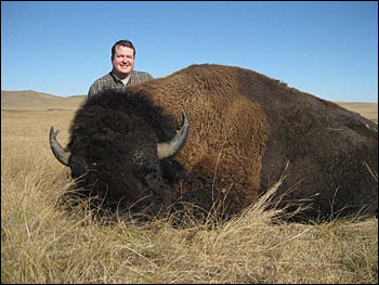 Buffalo hunting, South Dakota