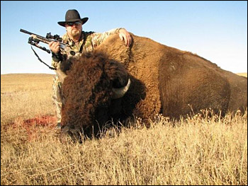 Buffalo hunting, South Dakota