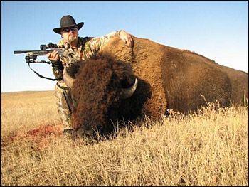 Buffalo hunting, South Dakota